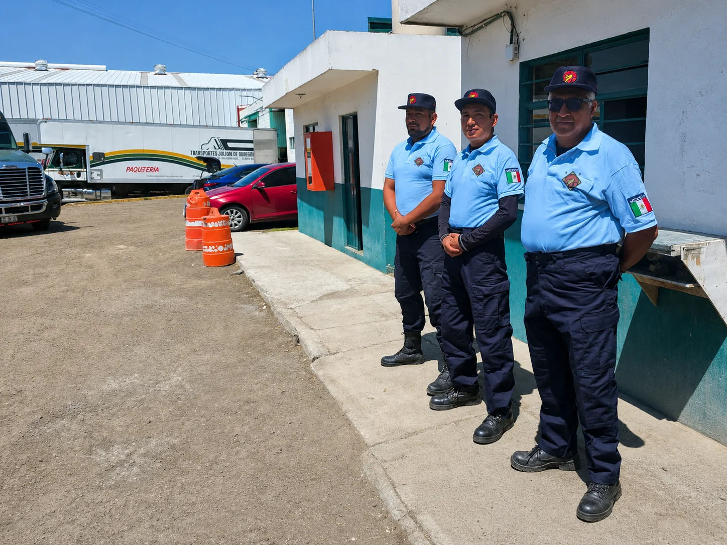 Equipo ASPPC con uniforme reglamentario DGSP · Seguridad CDMX